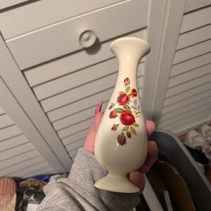 Rose/floral Vintage Ceramic Vase
